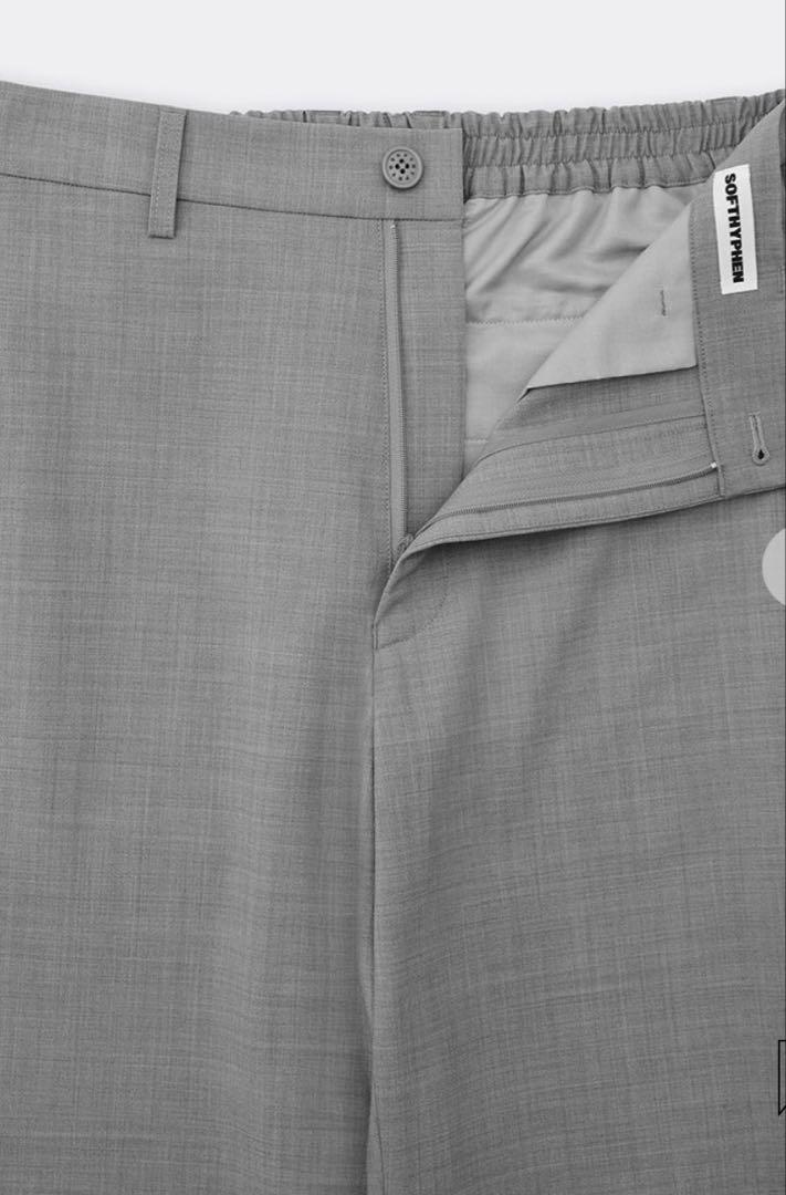 パンツ STRAIGHT WIDE TROUSERS Navy