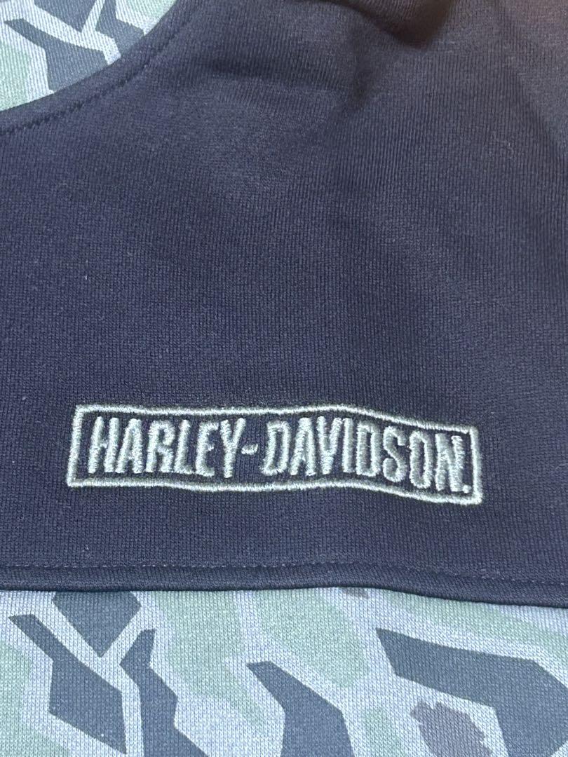 ☢ ハーレーダビットソンカモフラージュパーカーHarley-Davidson