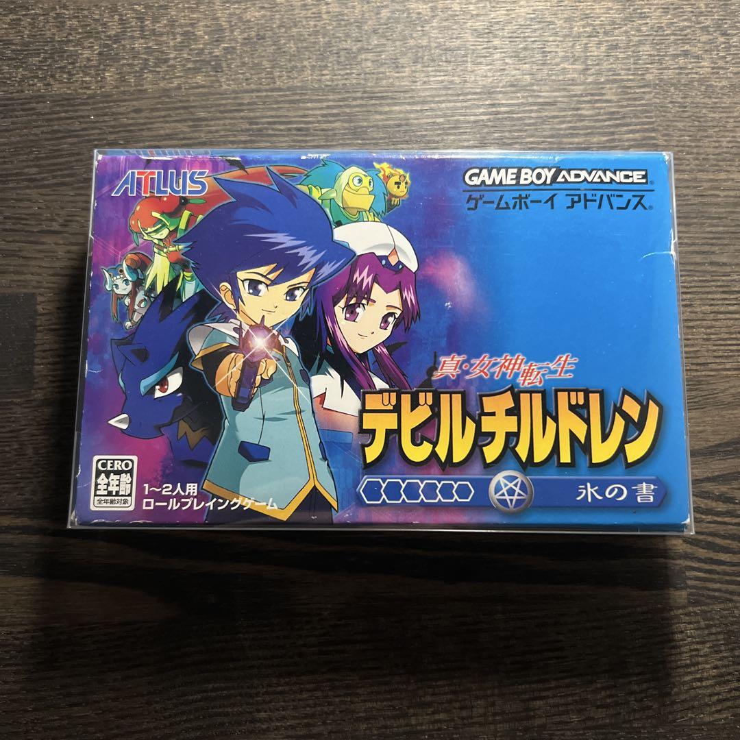 ゲームボーイ アドバンス　真・女神転生デビルチルドレン　氷の書　箱のみケース付き