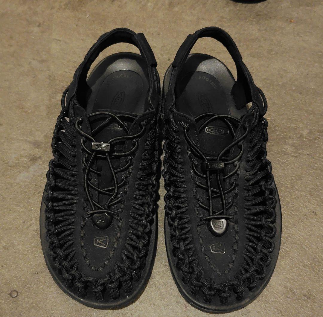 [KEEN] サンダル UNEEK ユニーク メンズ　ブラック