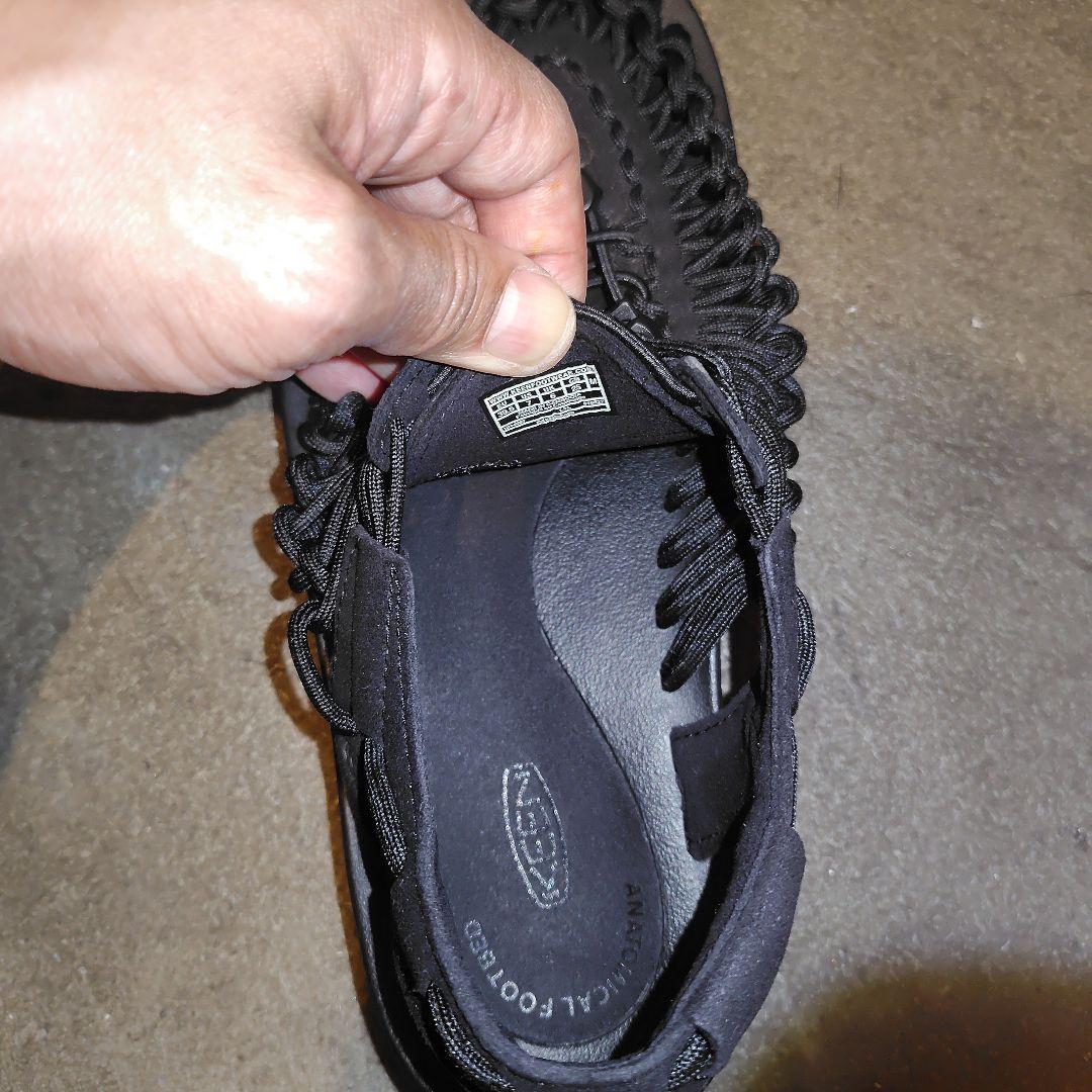 [KEEN] サンダル UNEEK ユニーク メンズ　ブラック