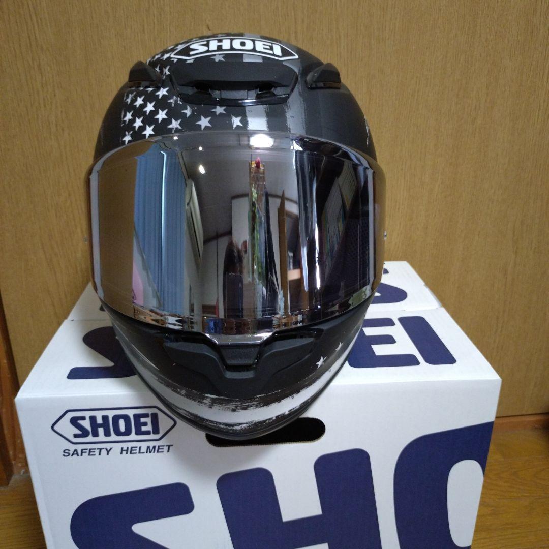 SHOEI フルフェイスヘルメット ブラック 星柄