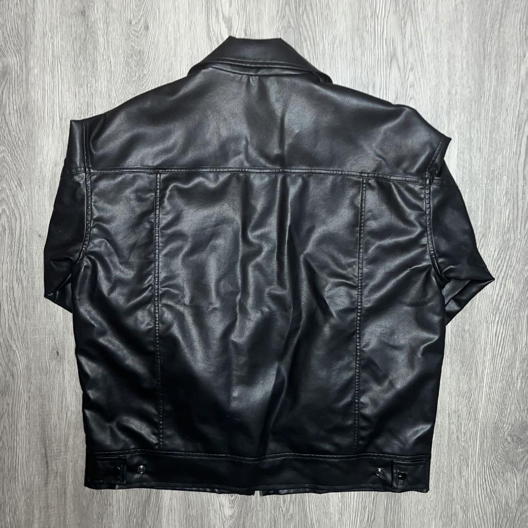 【即日発送 】Raucohouse レザージャケット 未使用 Raucohouse ブラックレザージャケット ユニセックス - メルカリ