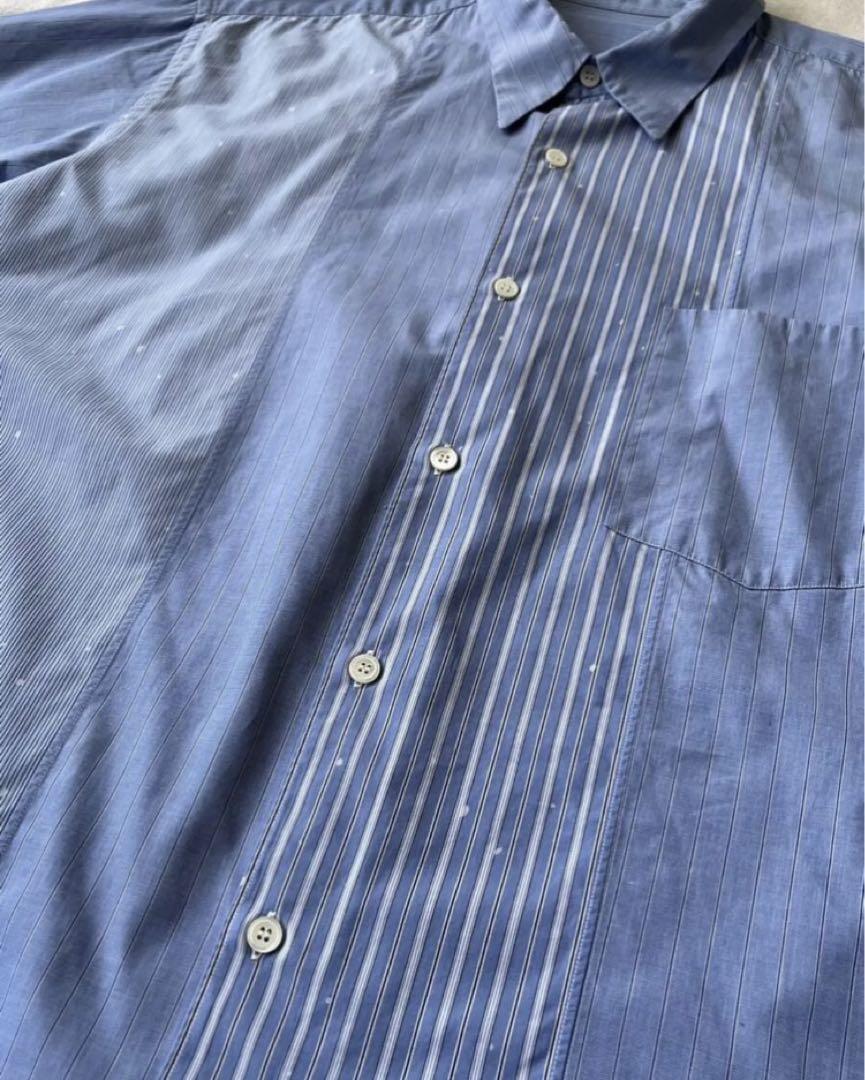 COMME des GARCONS HOMME パッチワークシャツ 田中オム