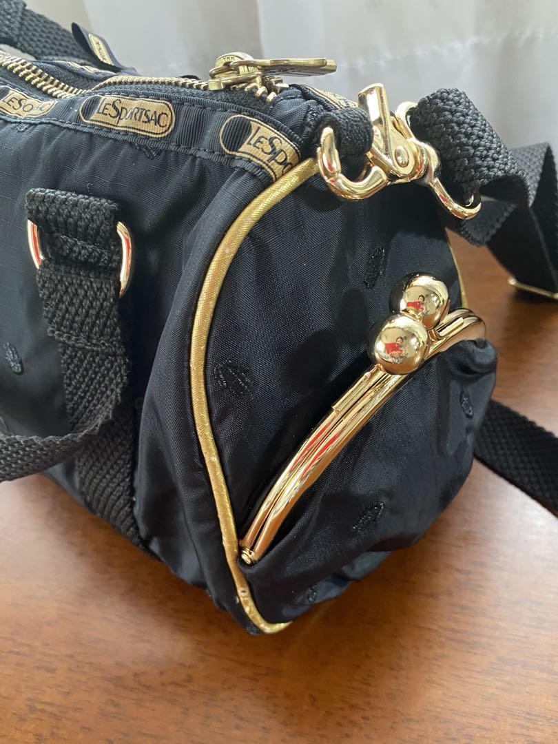 レスポートサック マヌーシュ がま口 財布　lesportsac MANOUSH LeSportsac - LESPORTSAC(レスポートサック) 長財布 - 黒