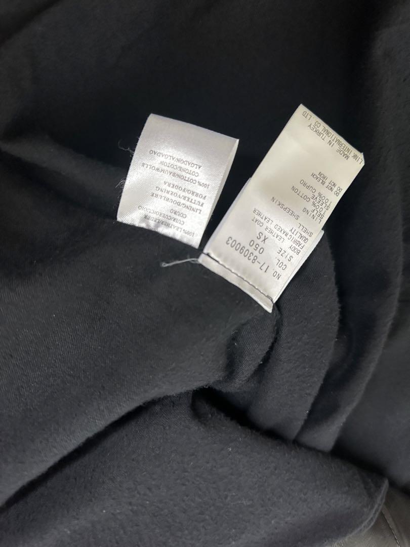 【SALE】00's archive HELMUT LANG leather