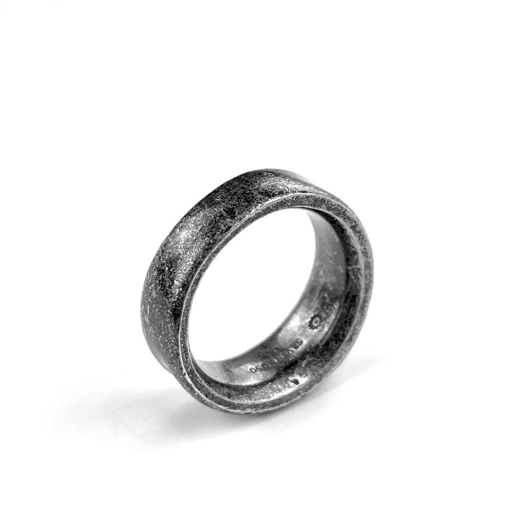 【溢れる存在感】 silver925 銀製 リング 16号 80s ヴィンテージ 至高の逸品】 silver925 銀製 リング 16号 80s ヴィンテージ