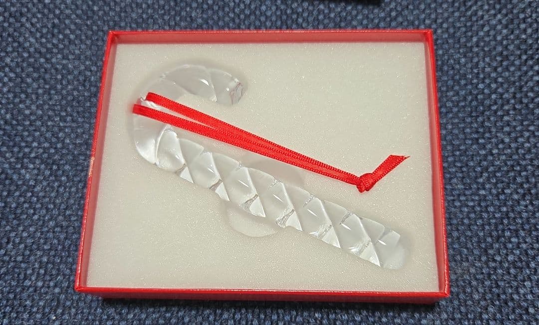 Baccarat ノエル クリスマスオーナメント キャンディケイン NEXPOTALLINN_EU