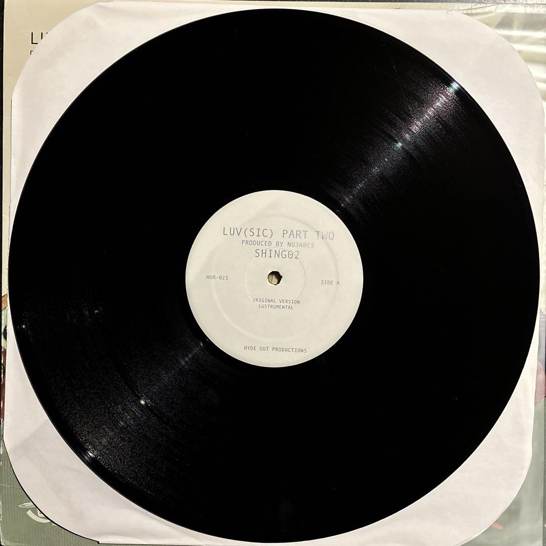 Shing02 Luv(sic.) 1st Press 銀ラベル レコード Shing02 Luv(sic.) 1st Press 銀ラベル レコード - メルカリ