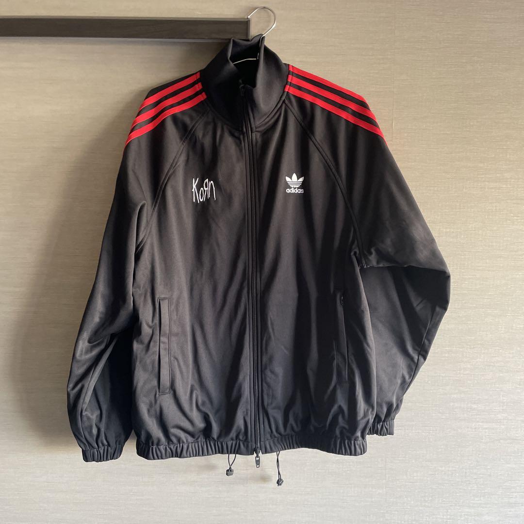 美品adidas×kornトラックジャージ　リバーシブル2way