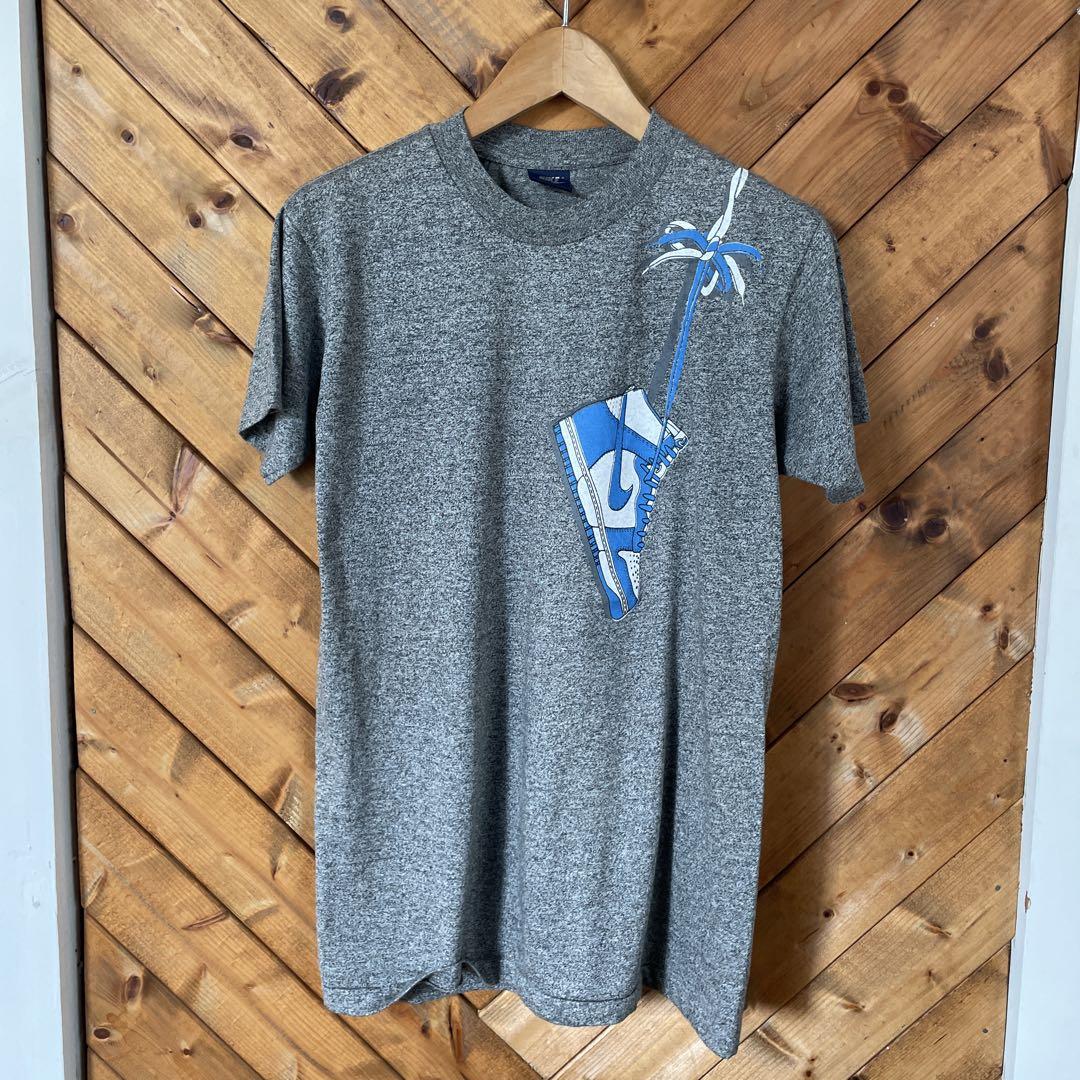 NIKE 紺タグ 肩掛け 青ダンクTシャツ ビンテージ バックプリントなし