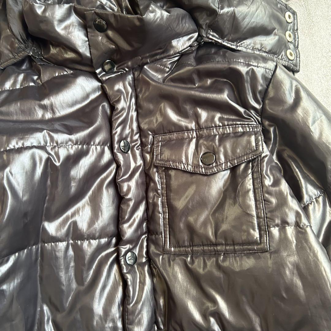 00s archive down jacket fur velours y2k