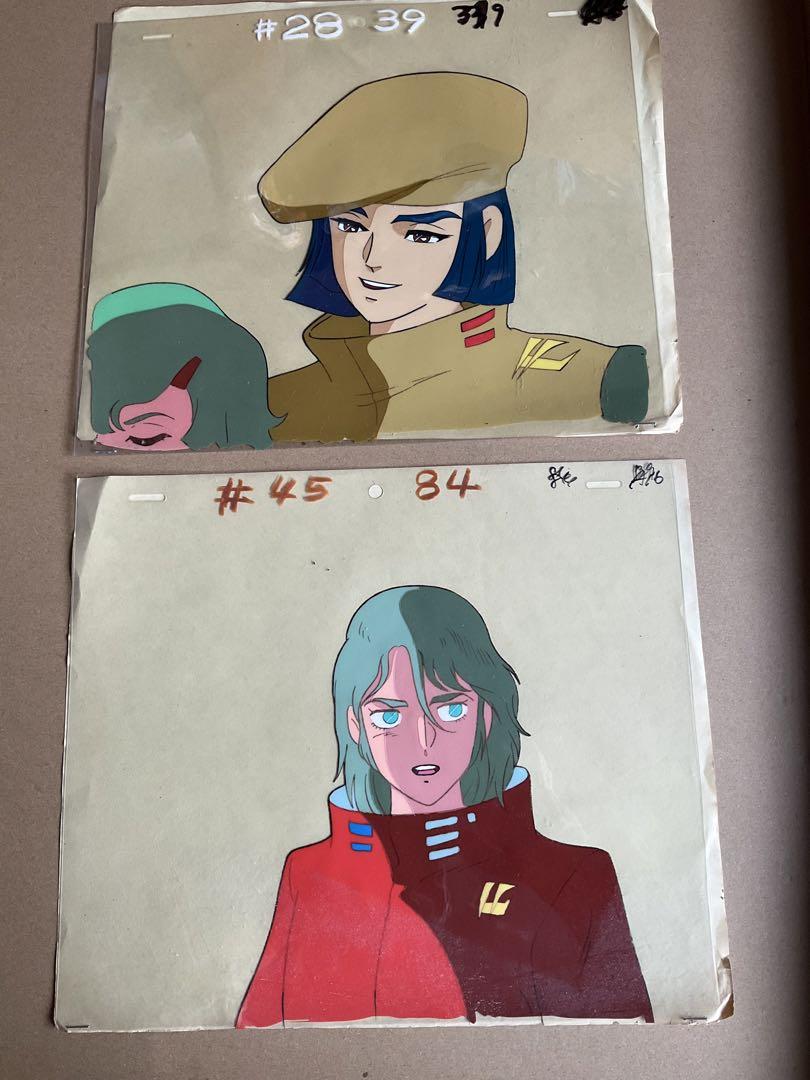 戦闘メカ　ザブングル　ビエル　アーサーランク　セル画