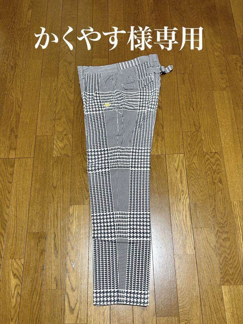 PEARLY GATES チェック柄ゴルフパンツ【size5】 4,929円