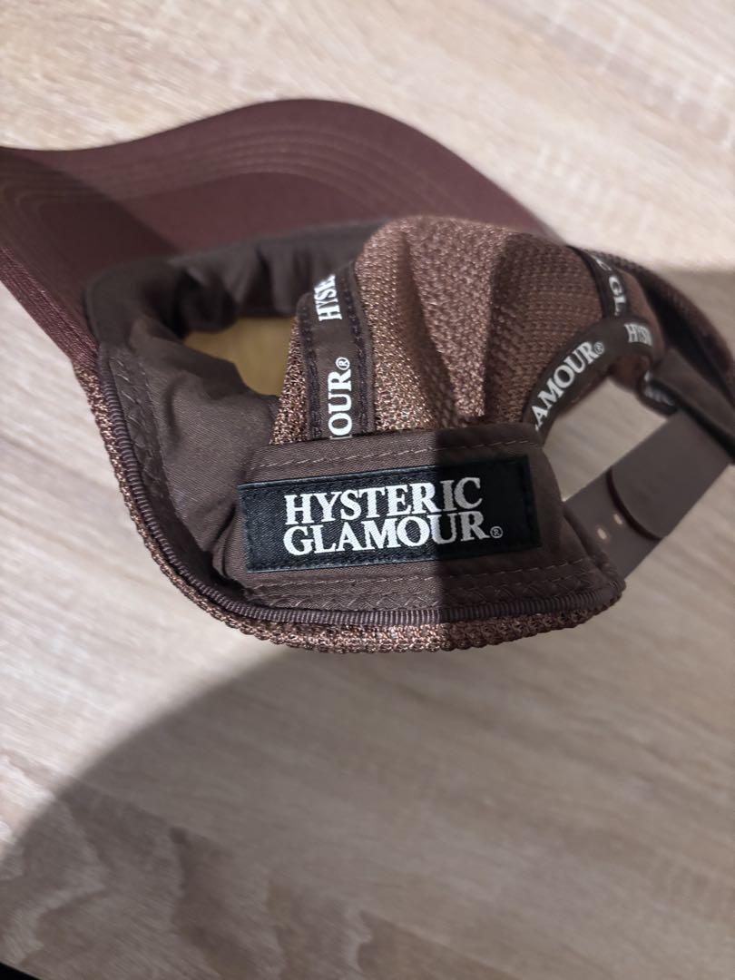 HYSTERIC GLAMOUR トラッカーキャップ ブラウン