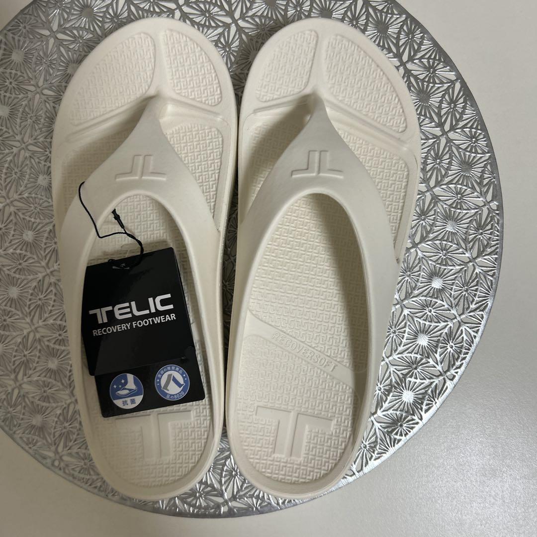 TELIC Recovery Footwear ホワイトトングサンダル未使用新品