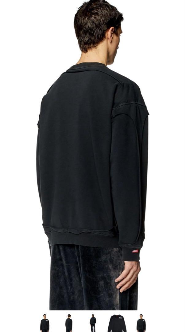 Diesel メンズ スウェット S-BOXT-DBL