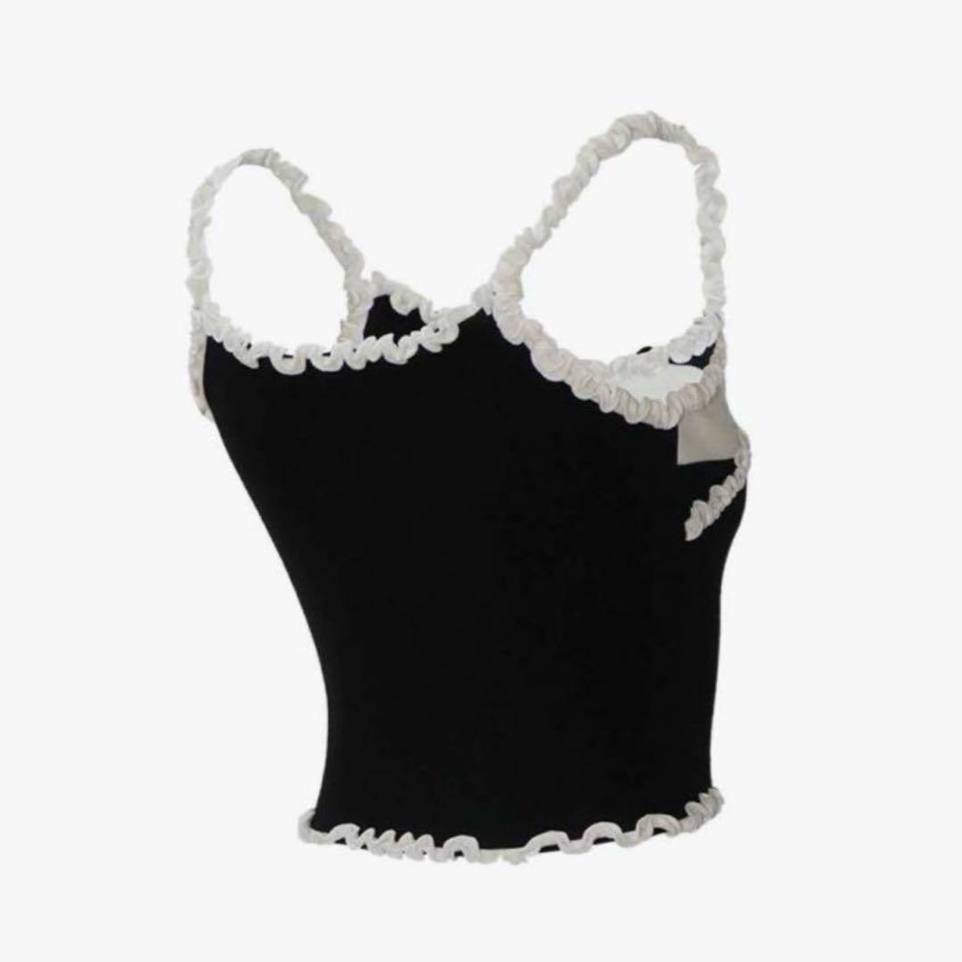 theredthread S bicolor knit camisole