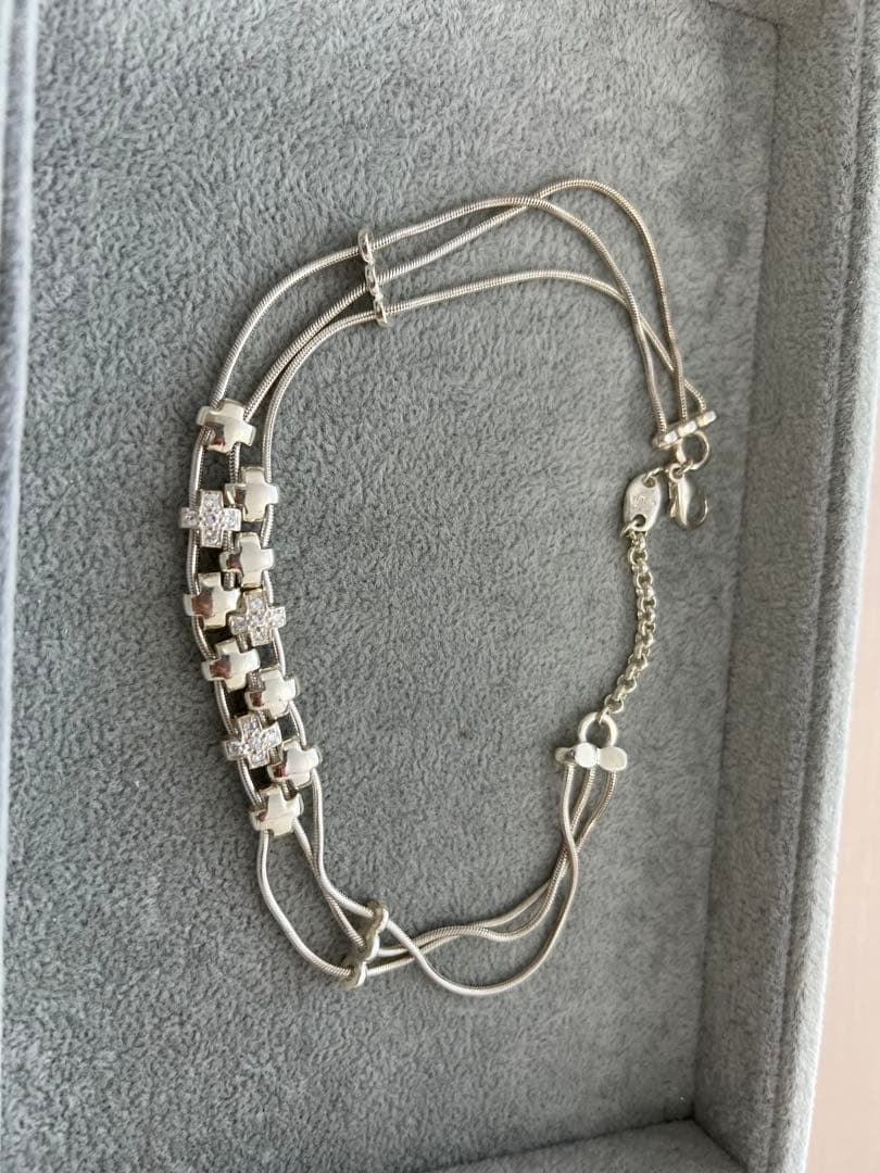 925シルバー クロスモチーフ チョーカー