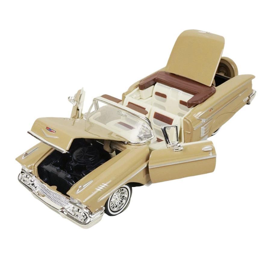 新品シボレーインパラ1958CHEVROLETIMPALAローライダーミニカー