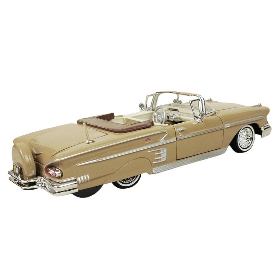 新品シボレーインパラ1958CHEVROLETIMPALAローライダーミニカー