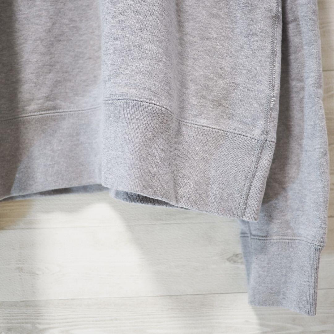 LOOPWHEELER×FRESHSERVICE Crew Neck-Gry/M
