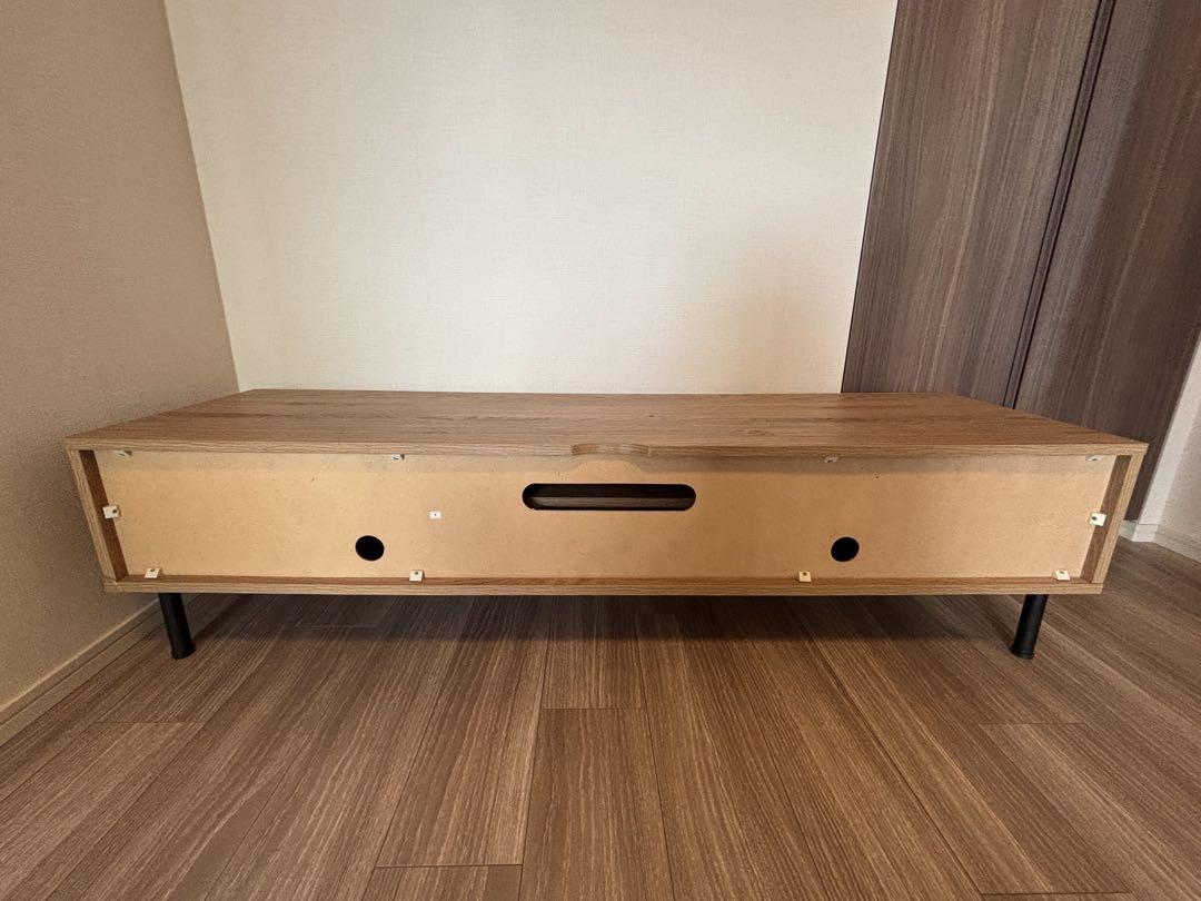LOWYA ラタン調デザイン　テレビボード　140cm
