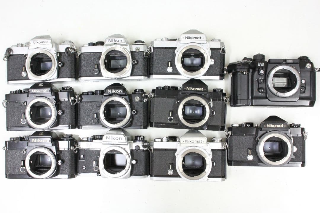 ニコン / Nikon フィルムカメラ 11台 F4 FA FE EL2 等