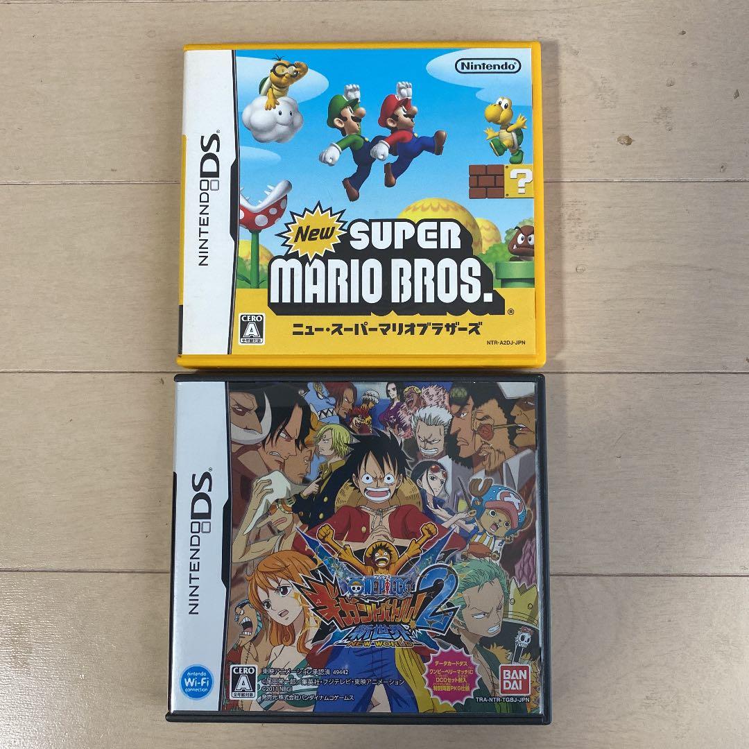 メルカリ 2枚セット ニュースーパーマリオブラザーズ ギガントバトル2 家庭用ゲームソフト 530 中古や未使用のフリマ