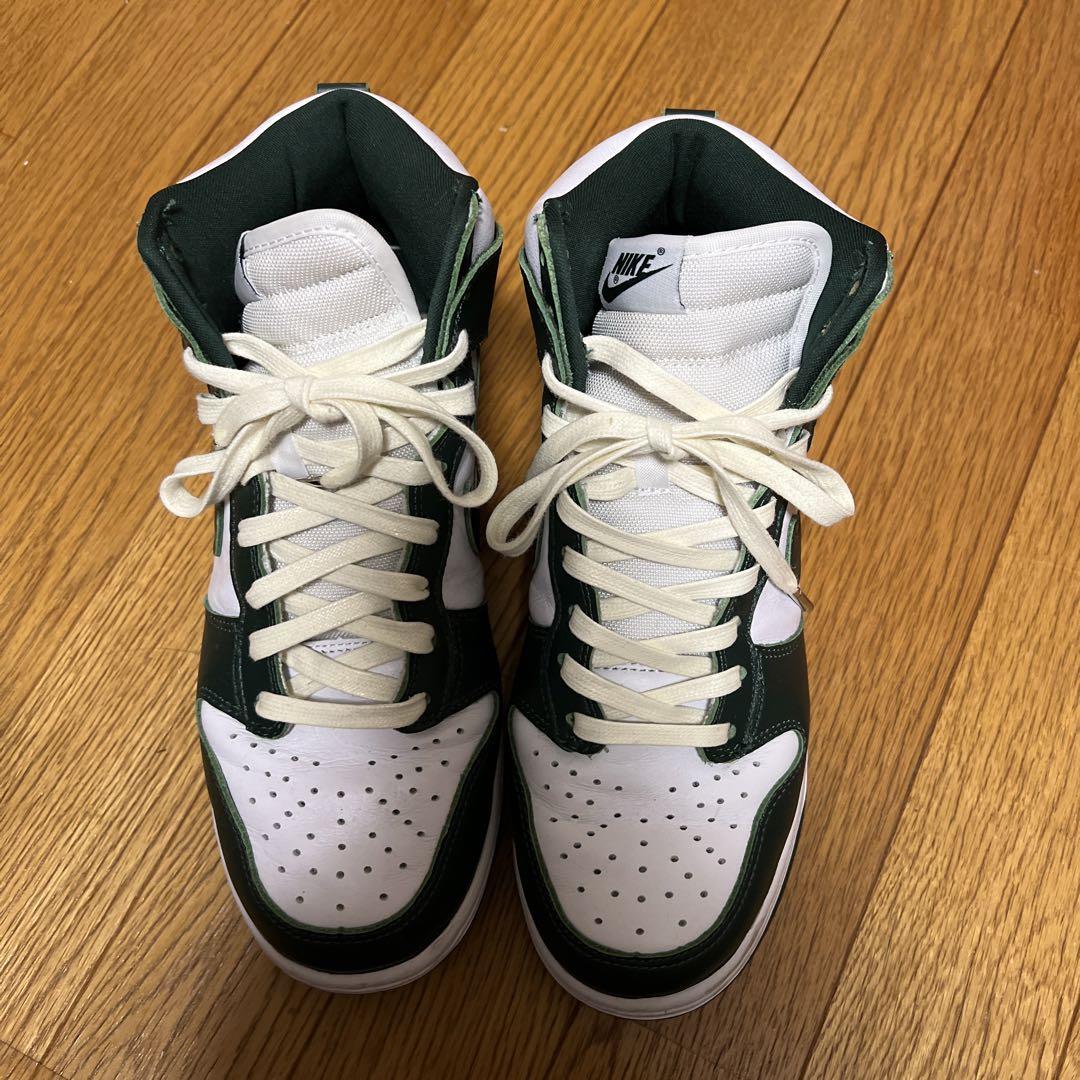 最終値下げ‼️最安値‼️NIKEDUNKHIGH PRO GREEN