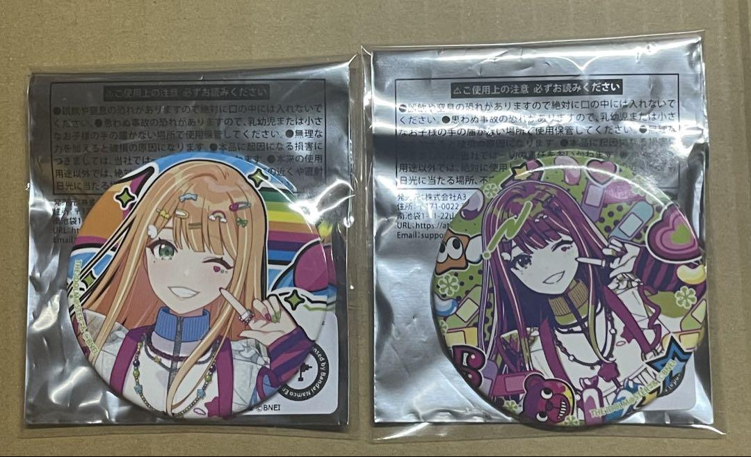学マス 学園アイドルマスター 紫雲清夏 JOL原宿 缶バッジ POPUP ずっと気になってた 学園アイドルマスター 学マス 紫雲清夏 缶