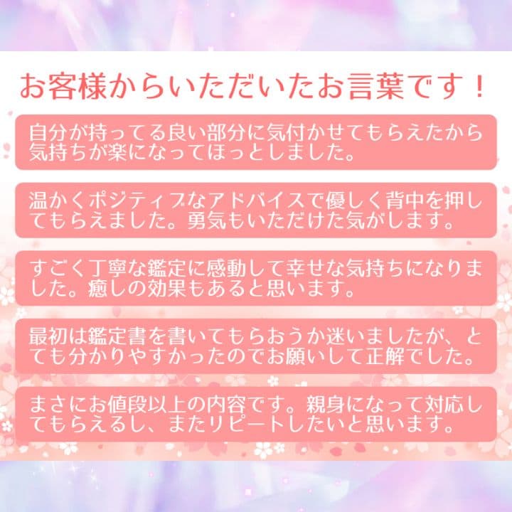 【3名限定】全てぱすてるの直筆！手相鑑定書＋お手紙＋メッセージカード