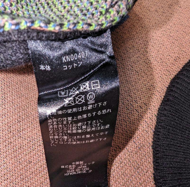 HUF美品 STILL LIFE CREWNECK SWEATER 長袖セーター
