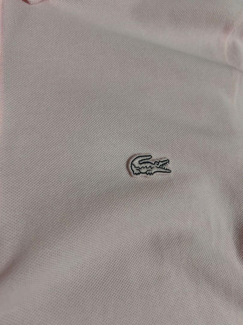 LACOSTE ラコステ レギュラーフィット ポロシャツ Sピンク