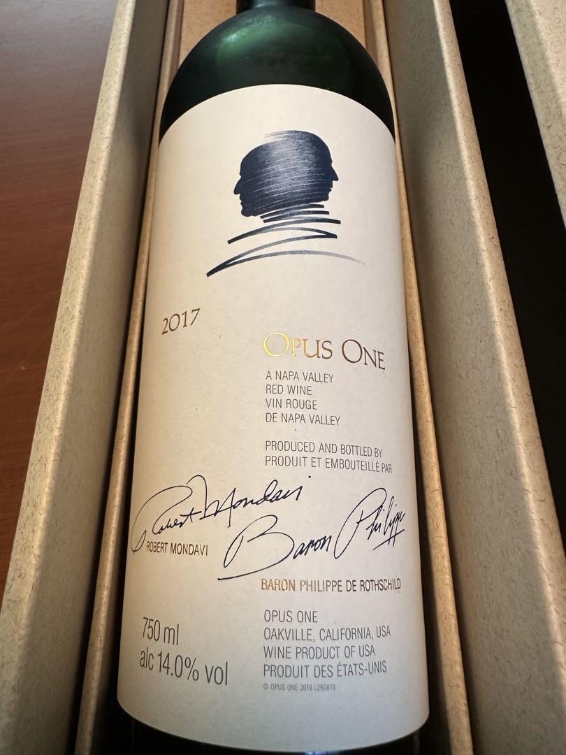 Opus One 2017 赤ワイン 750ml - メルカリ