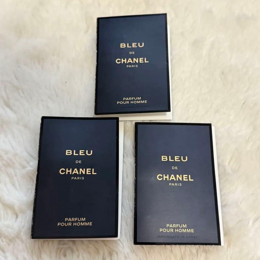 シャネル 新品未使用　CHANEL ブルードゥシャネル3点セット 新品未使用】シャネル 香水 ブルー ドゥ シャネル パルファム 3