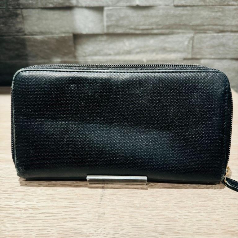 CHANEL シャネル ラウンドファスナー 長財布 黒 ブラック