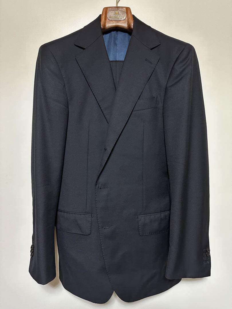 【極美品】CANONICO オーダースーツ M-L程度