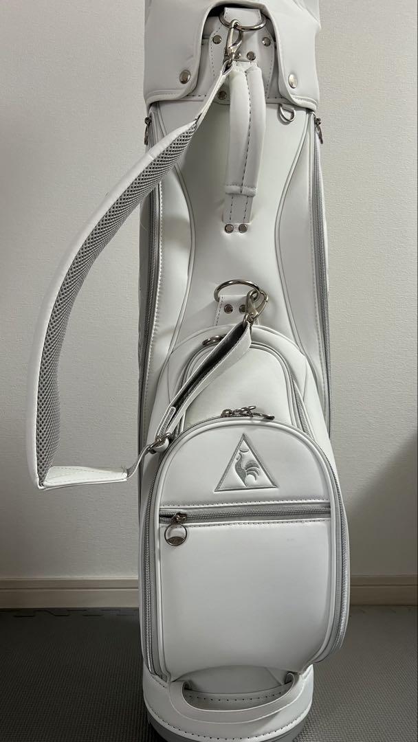 le coq sportif ゴルフバッグ ホワイト