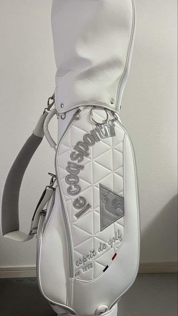 le coq sportif ゴルフバッグ ホワイト