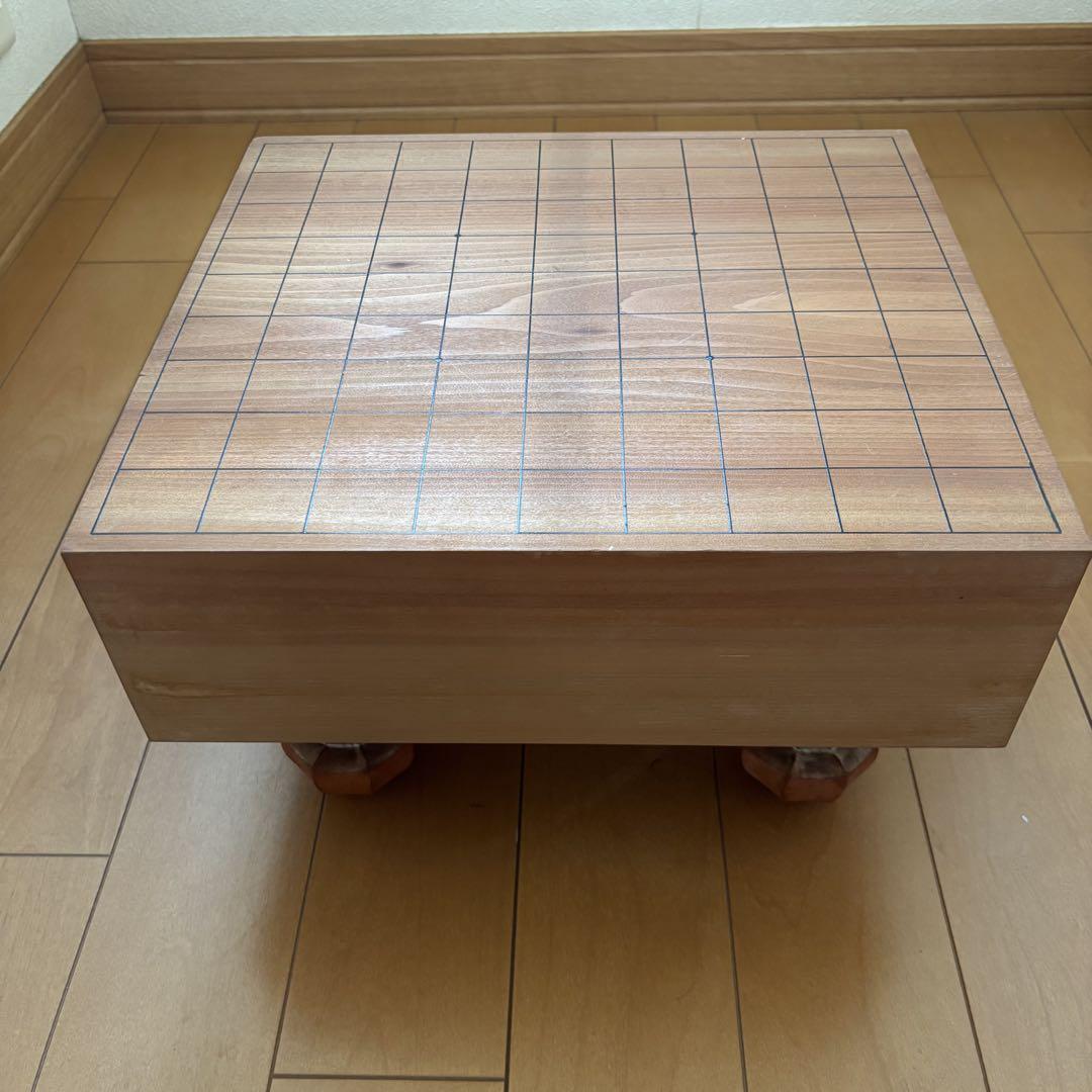 将棋盤 足つき ヘソあり 盤厚 約11.5cm - メルカリ