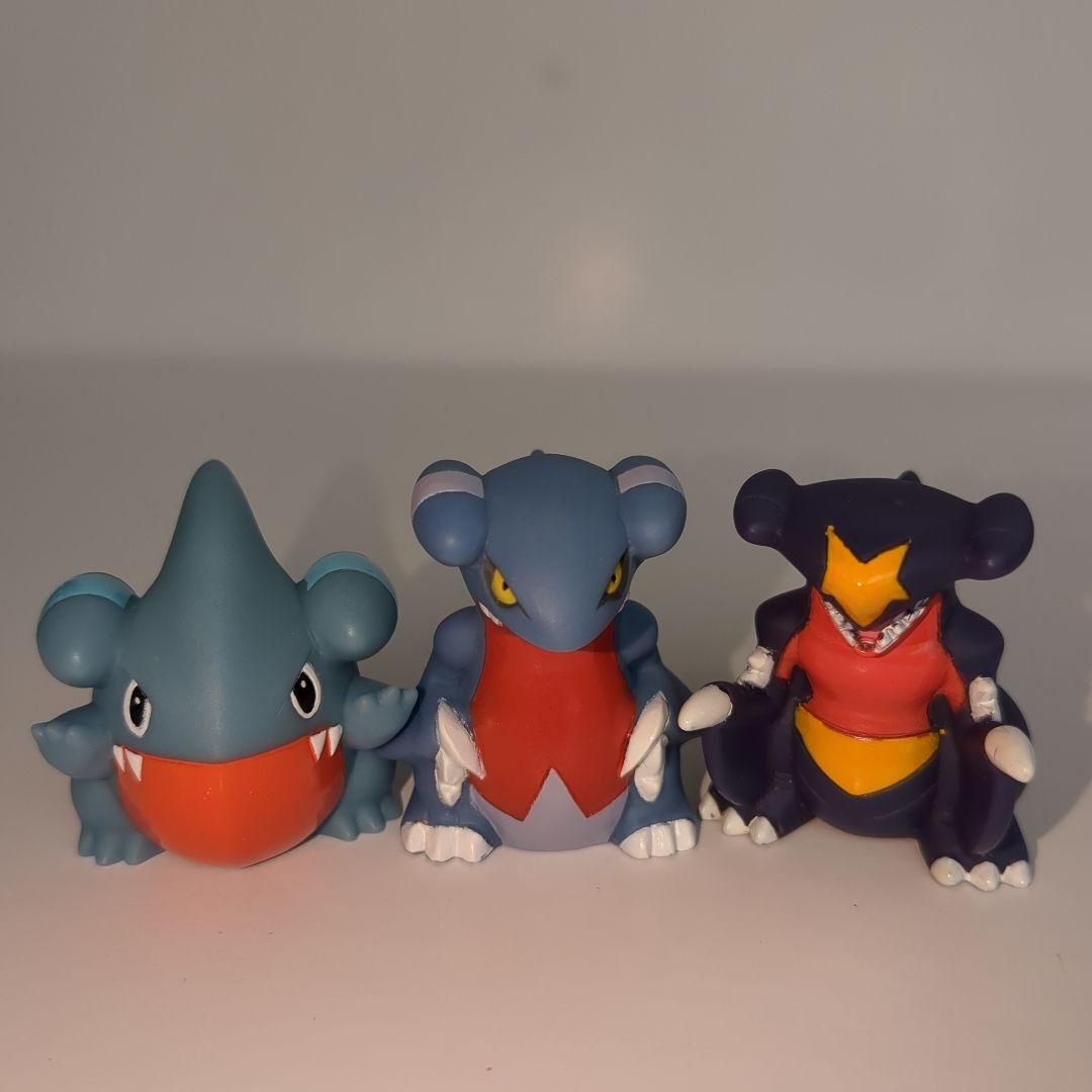 ポケモンキッズ 指人形 フカマル ガバイト ガブリアス 3体セット