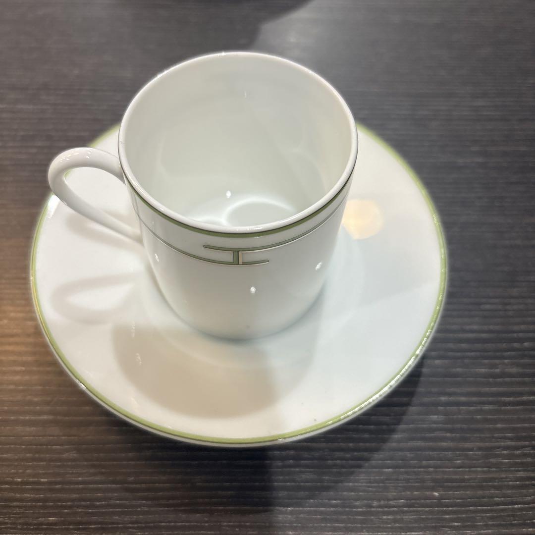 エルメス ティーカップ-ソーサー2客セット