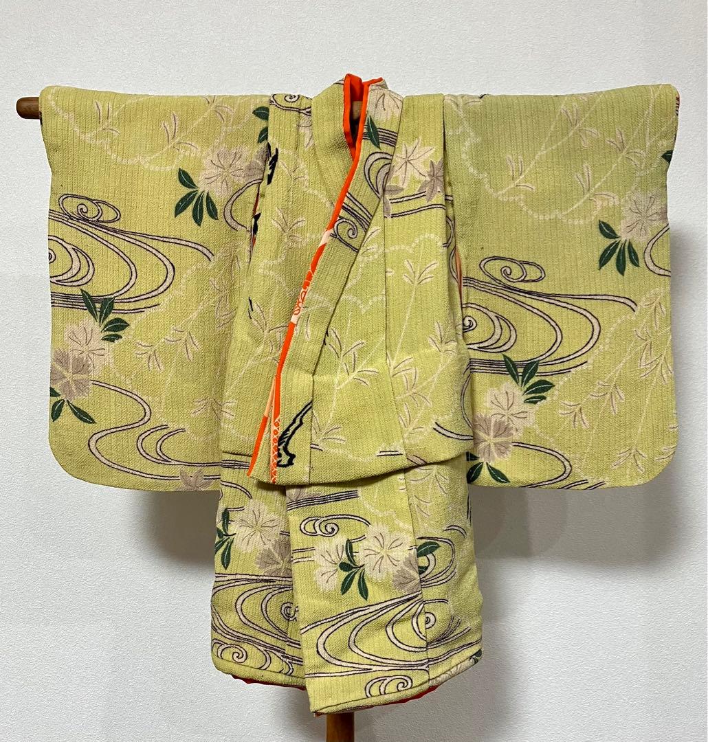 人気ブランドを 【市松人形の着物】 手縫い おもちゃ/人形