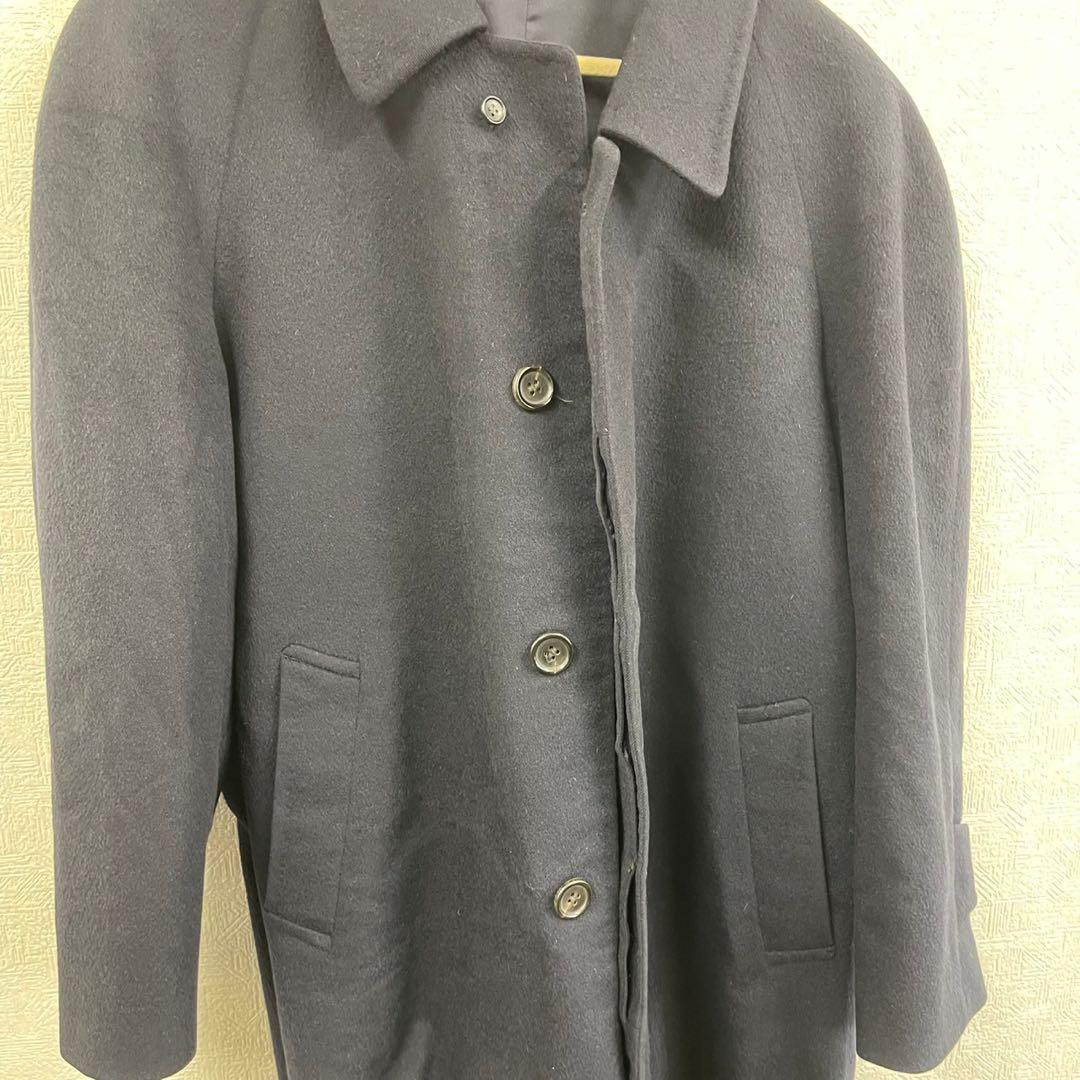 Pure Cashmere カシミア100% ロングコート ステンカラーコート