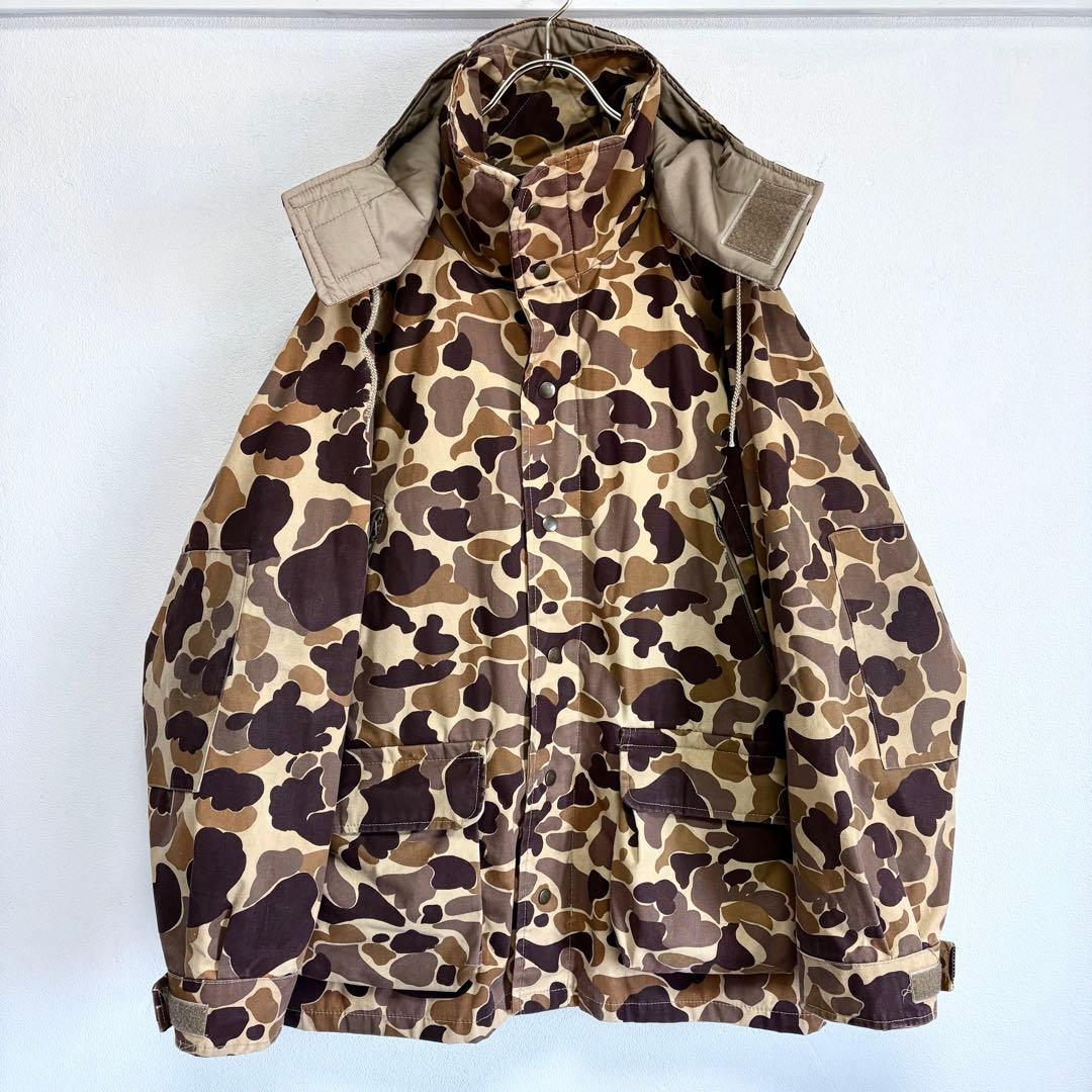 美品 CANVAS BACK カモフラージュ ジャケット 迷彩柄　サイズL