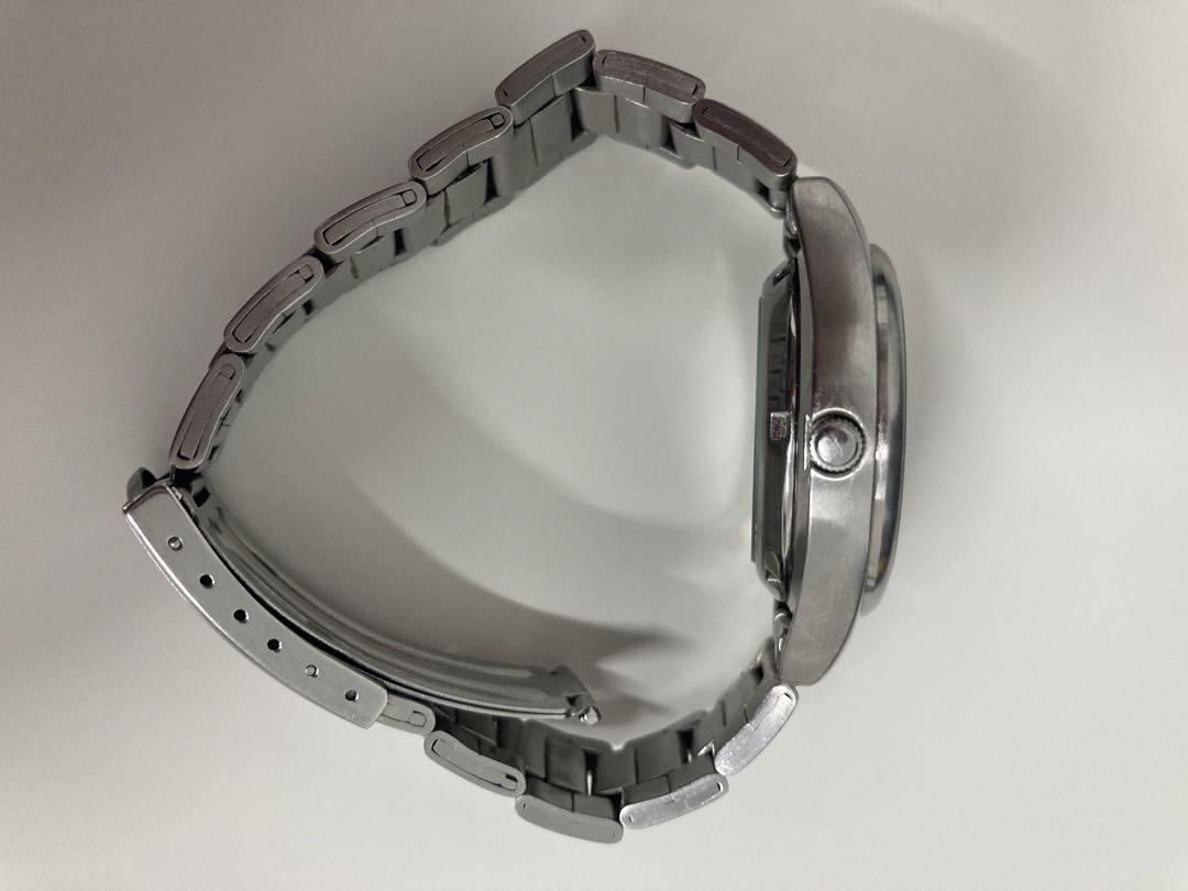 SEIKO 5 セイコーファイブ 自動巻き 裏蓋スケルトン デイデイト