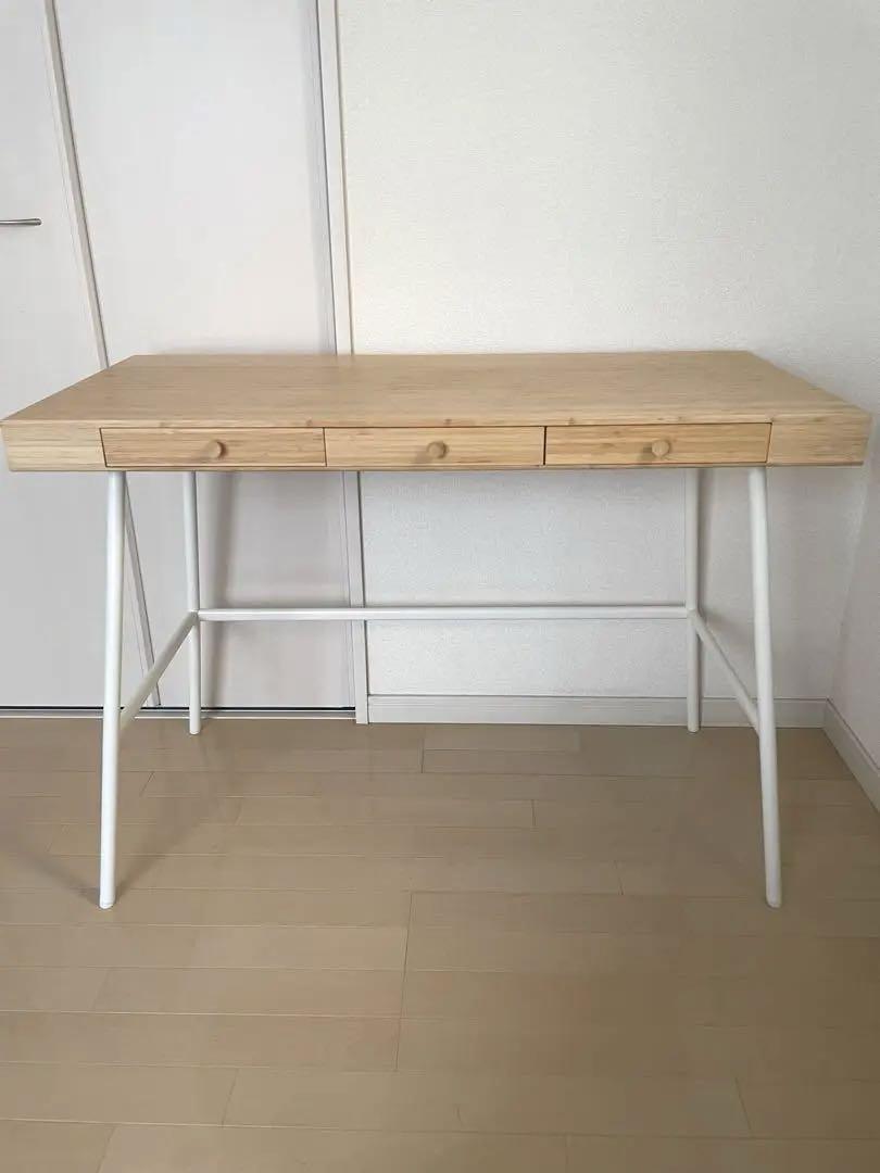 本物 竹 デスク リルオーセン IKEA 愛知引き取り バンブー メルカリ - その他