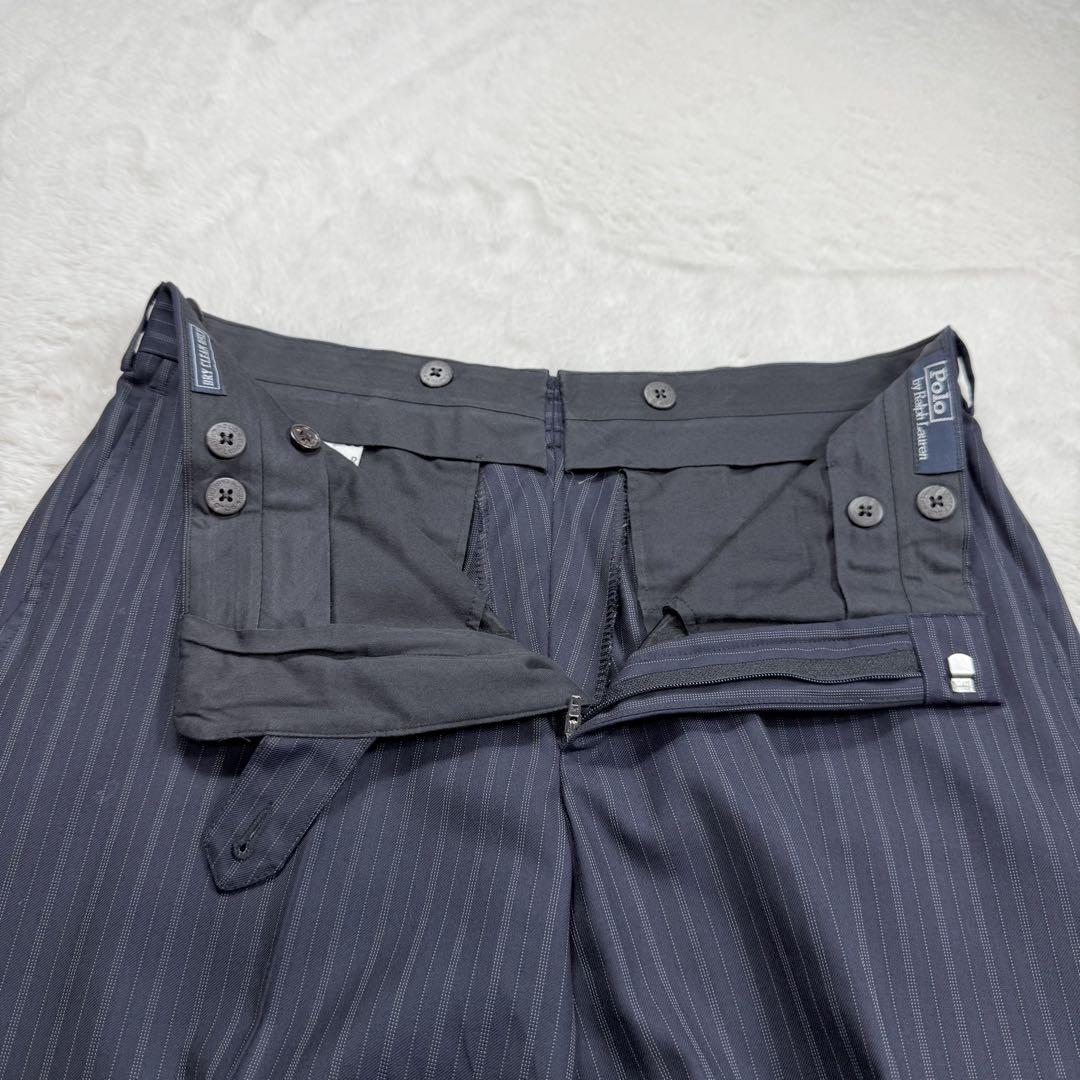美品 Polo by Ralph Lauren イタリア製 ビジネス　スーツ L