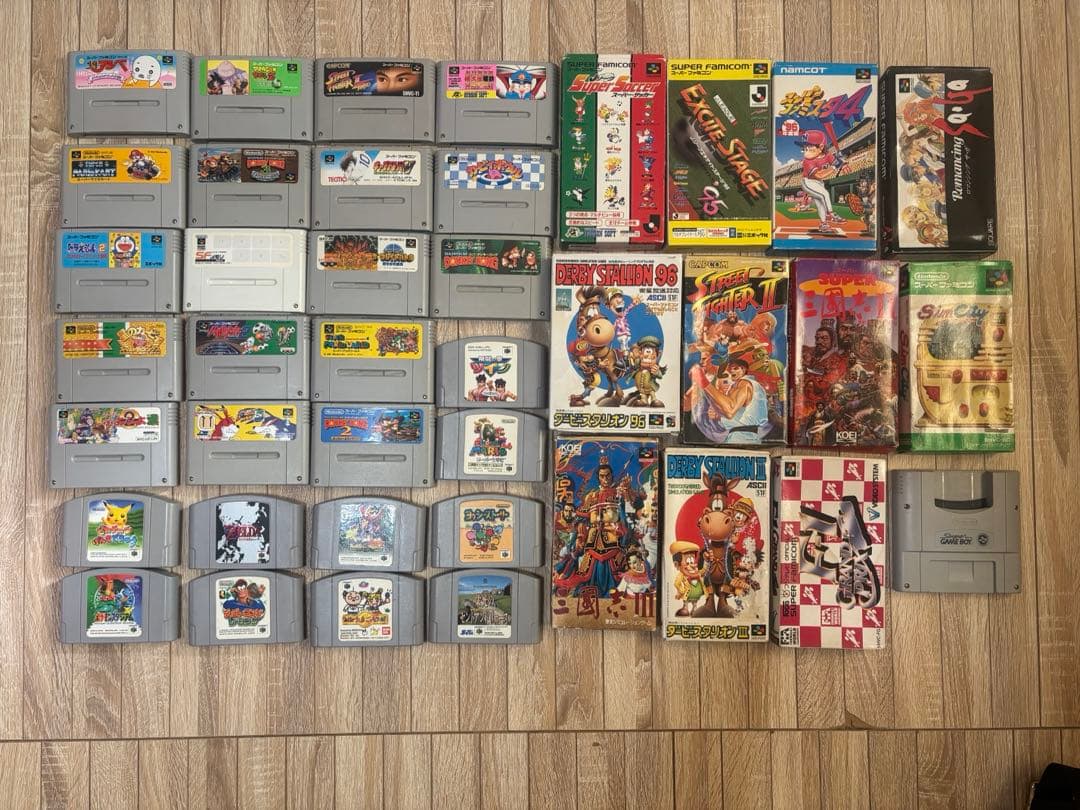 スーファミ ソフト 64ソフト まとめ 売り任天堂